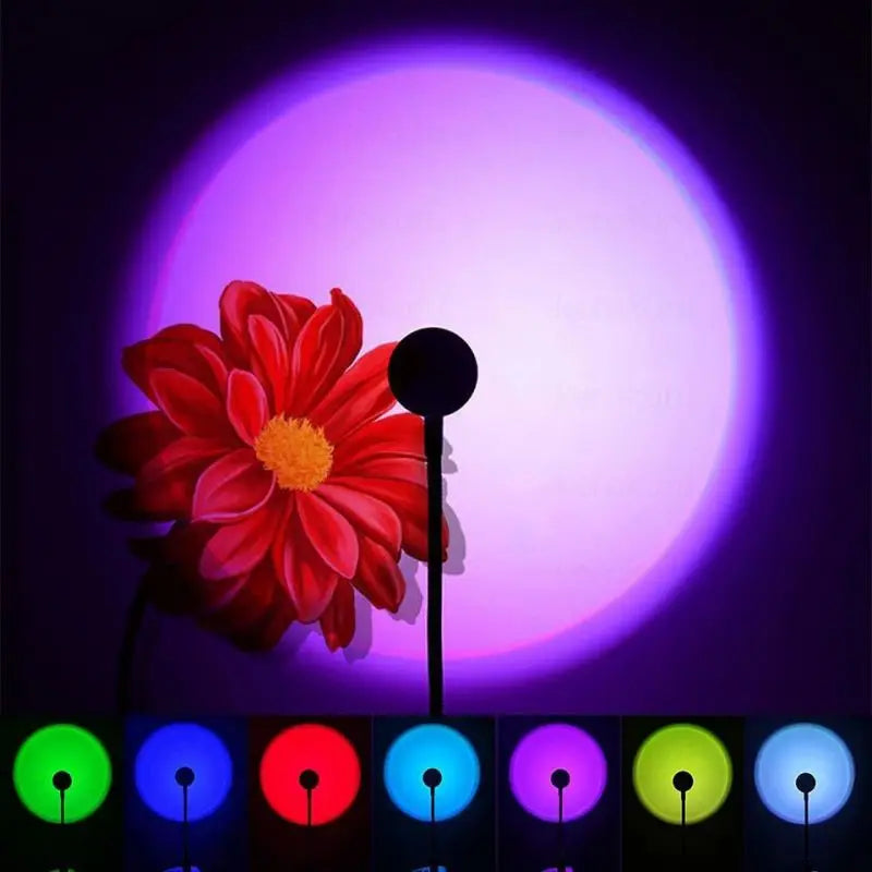 R&G Sunset Projection Lamp