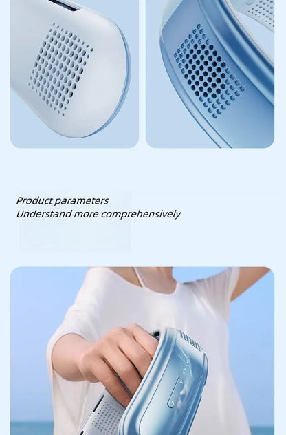 Portable Neck Fan™ - Hands-Free Cooling Anywhere