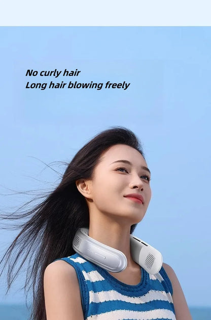 Portable Neck Fan™ - Hands-Free Cooling Anywhere
