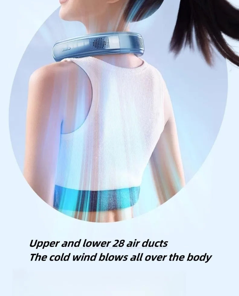 Portable Neck Fan™ - Hands-Free Cooling Anywhere