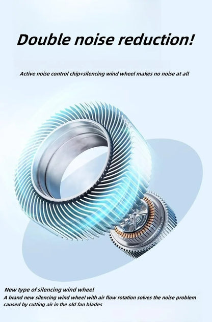 Portable Neck Fan™ - Hands-Free Cooling Anywhere