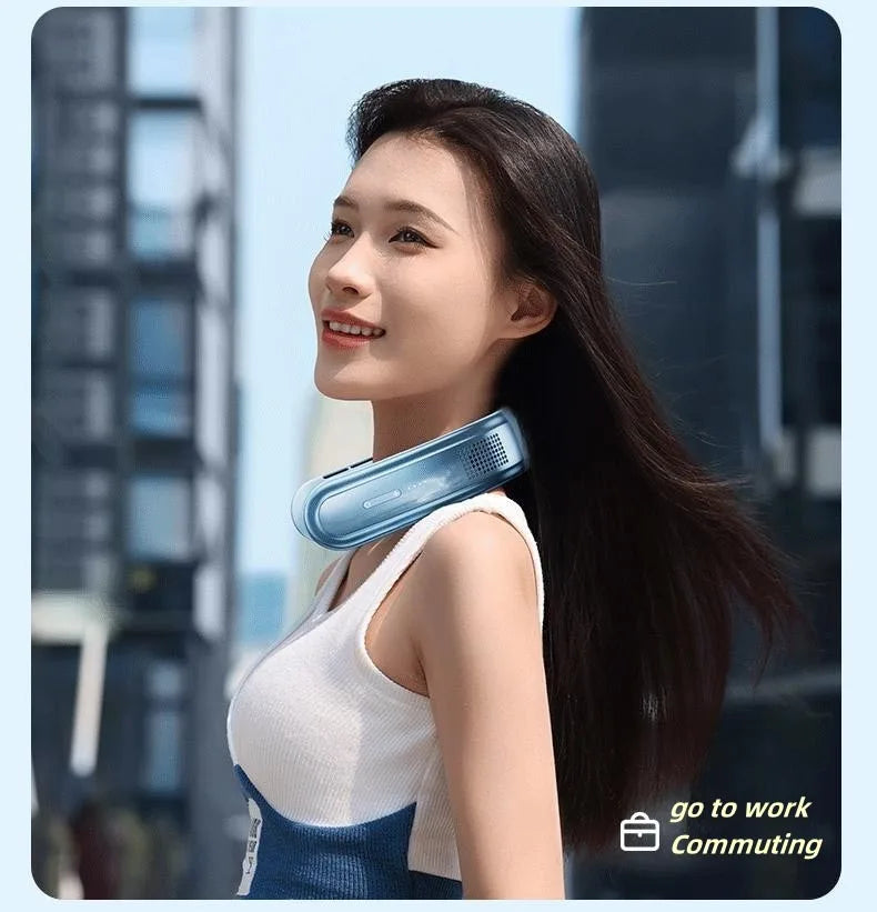 Portable Neck Fan™ - Hands-Free Cooling Anywhere