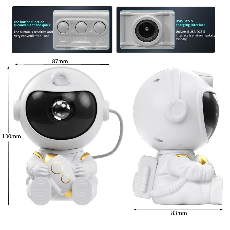 Astronaut Galaxy Projector™ | Transform Your Room Into a Galaxy