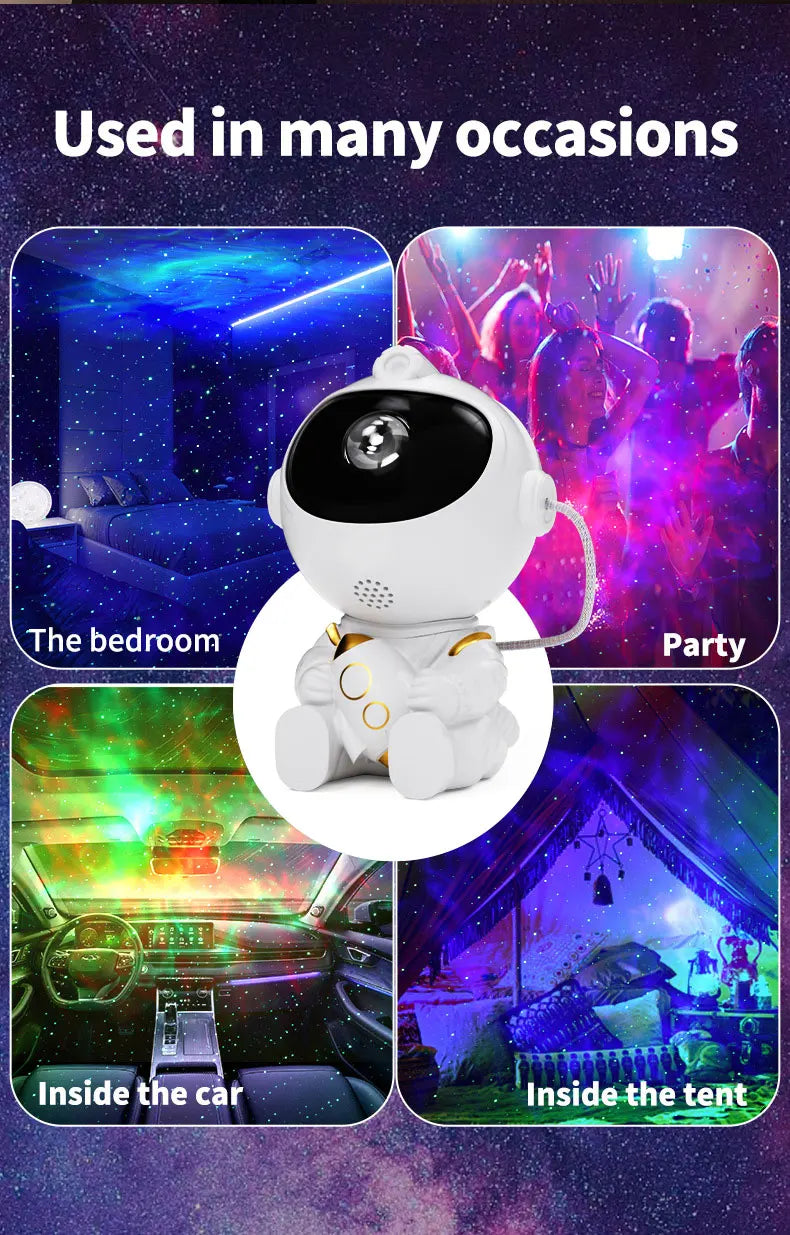 Astronaut Galaxy Projector™ | Transform Your Room Into a Galaxy