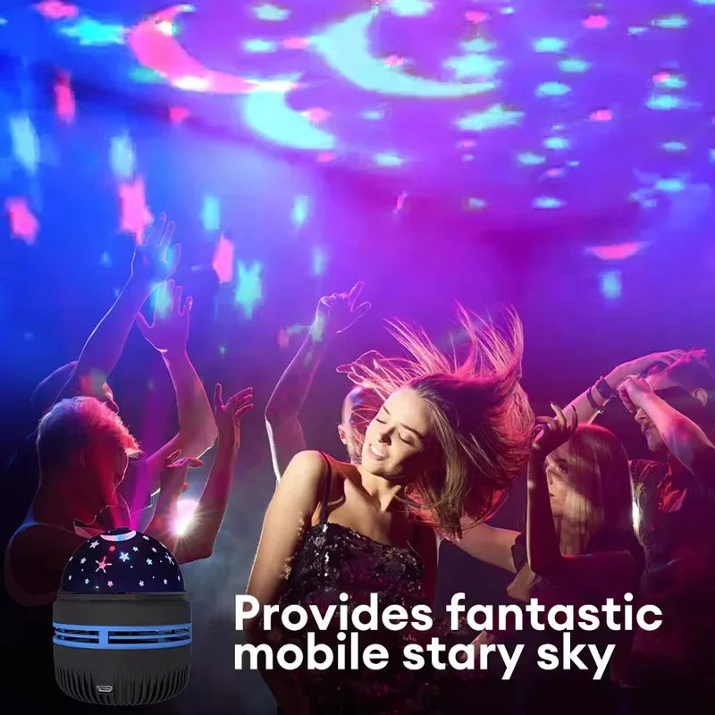 LED Starry Sky Night Light Projector | Galaxy Room Lamp