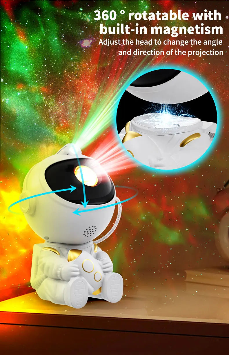 Astronaut Galaxy Projector™ | Transform Your Room Into a Galaxy
